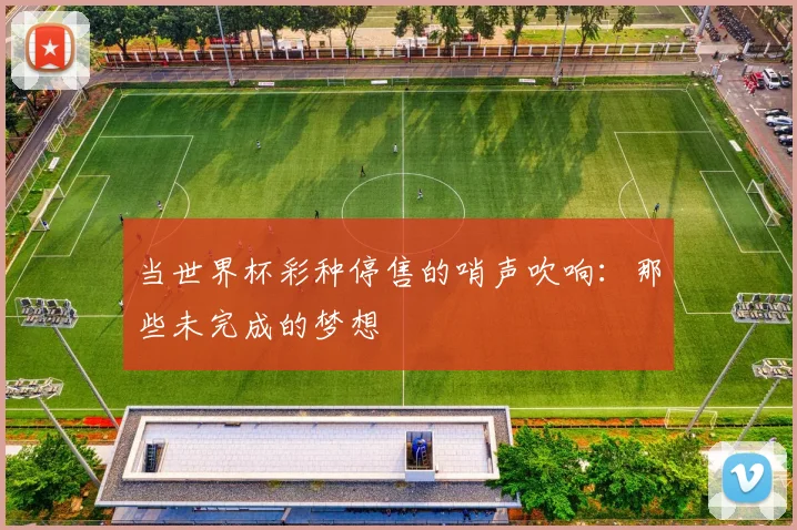 当世界杯彩种停售的哨声吹响：那些未完成的梦想